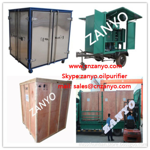 Automatic Mobile Contaminated Hydraulic Oil Purification Plant